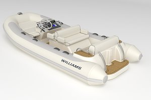 williams d445 tender motorboat 3ds
