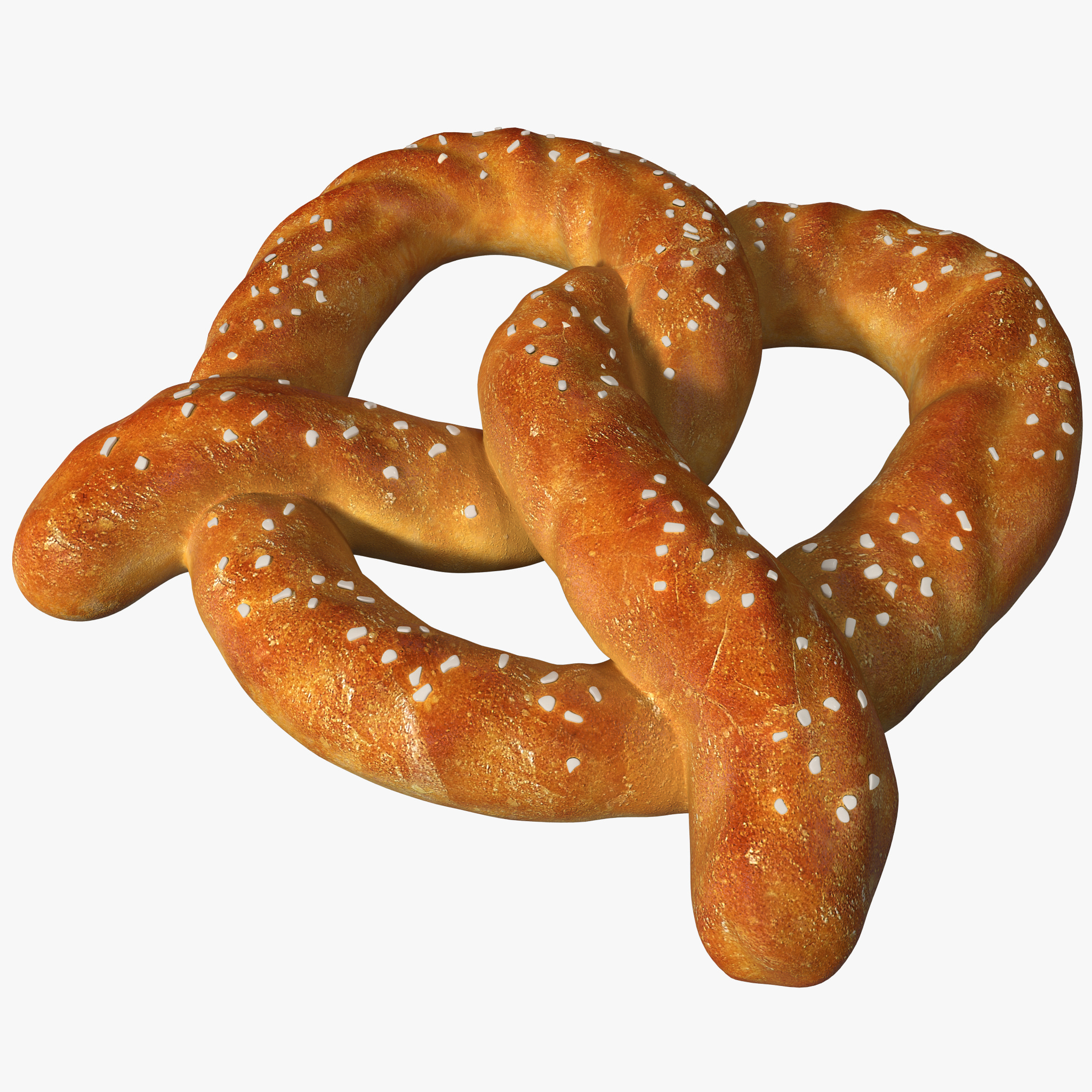 big pretzel 2 3d model