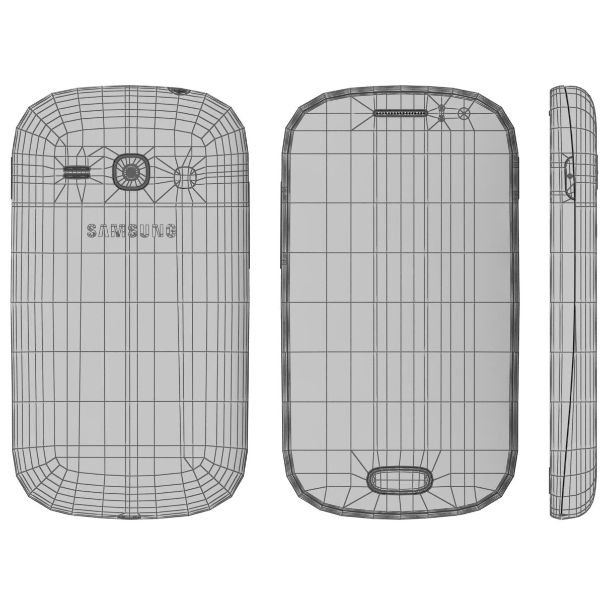 3d samsung galaxy fame s6810 model