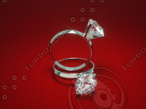 3d jewelry engagement ring