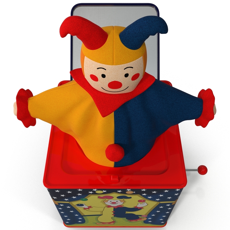 middle finger jack in the box toy