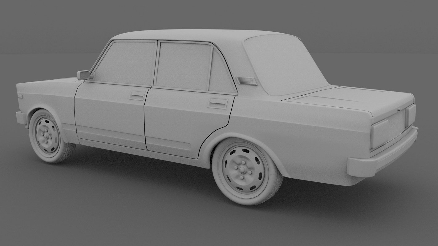 Lada 3d model