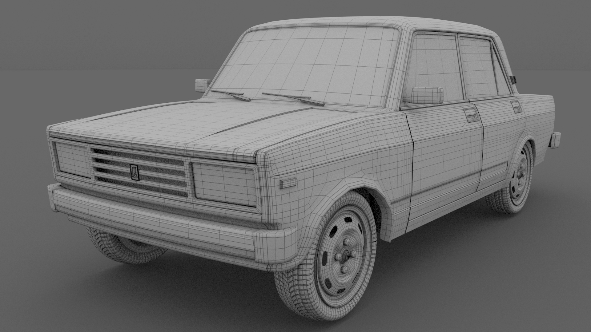 Lada 3d model free