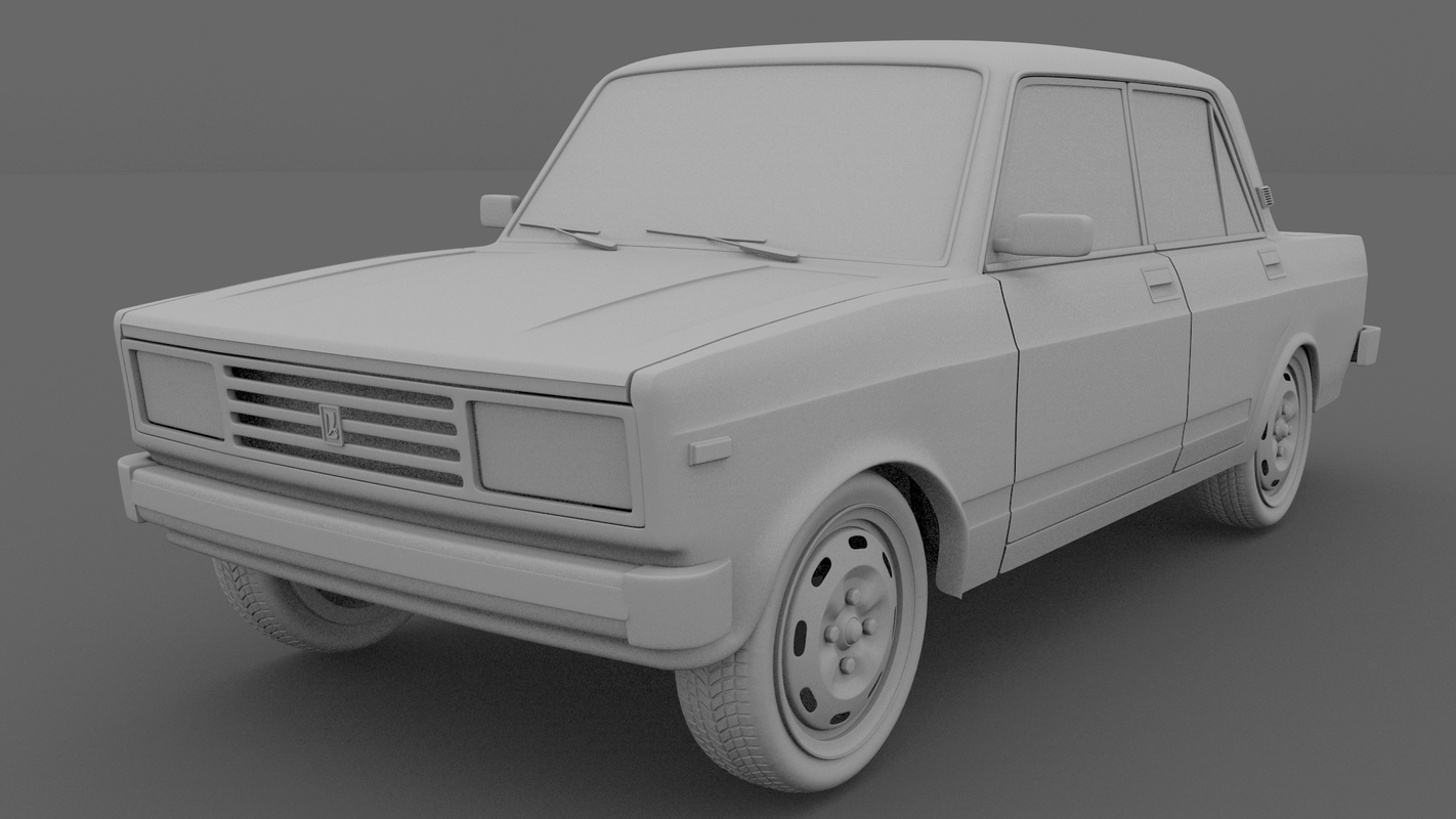 Lada 3d model free