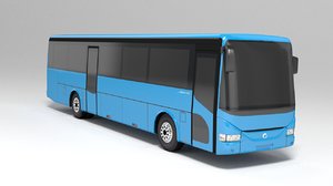 low-poly bus irisbus arway 3d max