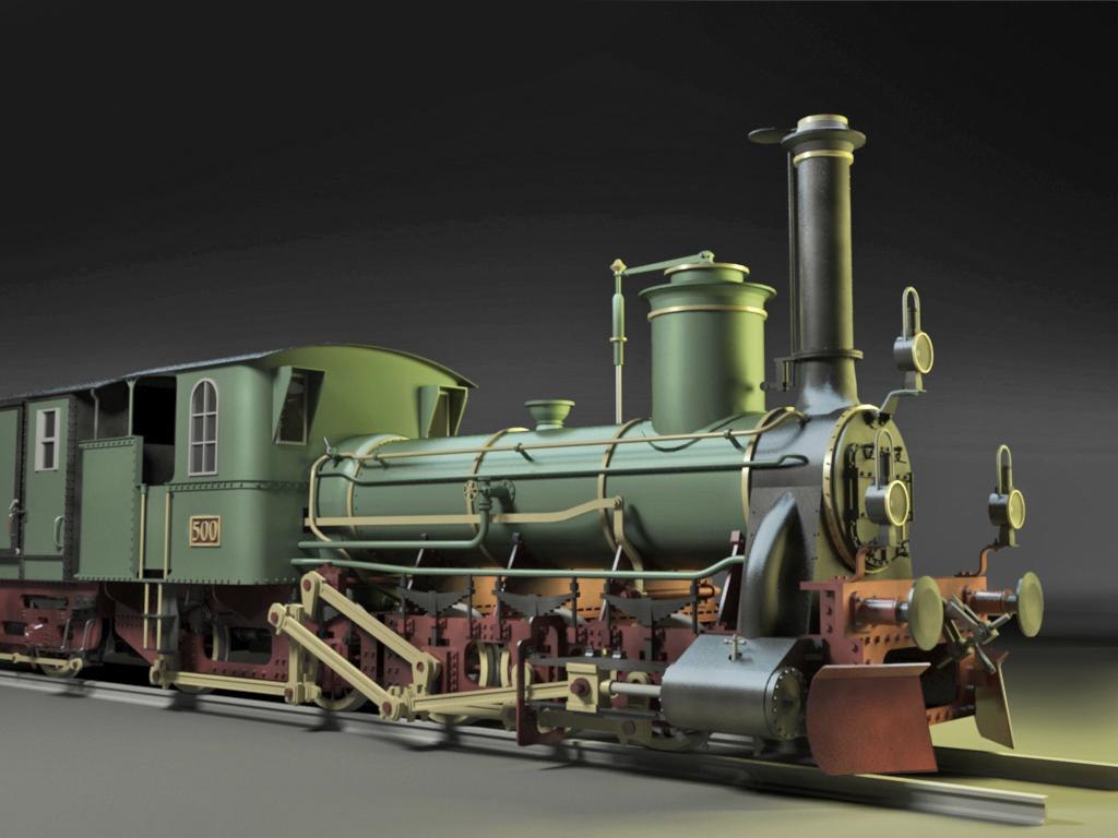 steam 3d model