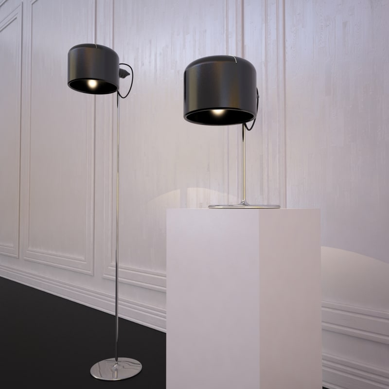Coupe Desk Floor Lamps