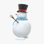 3ds max snowman