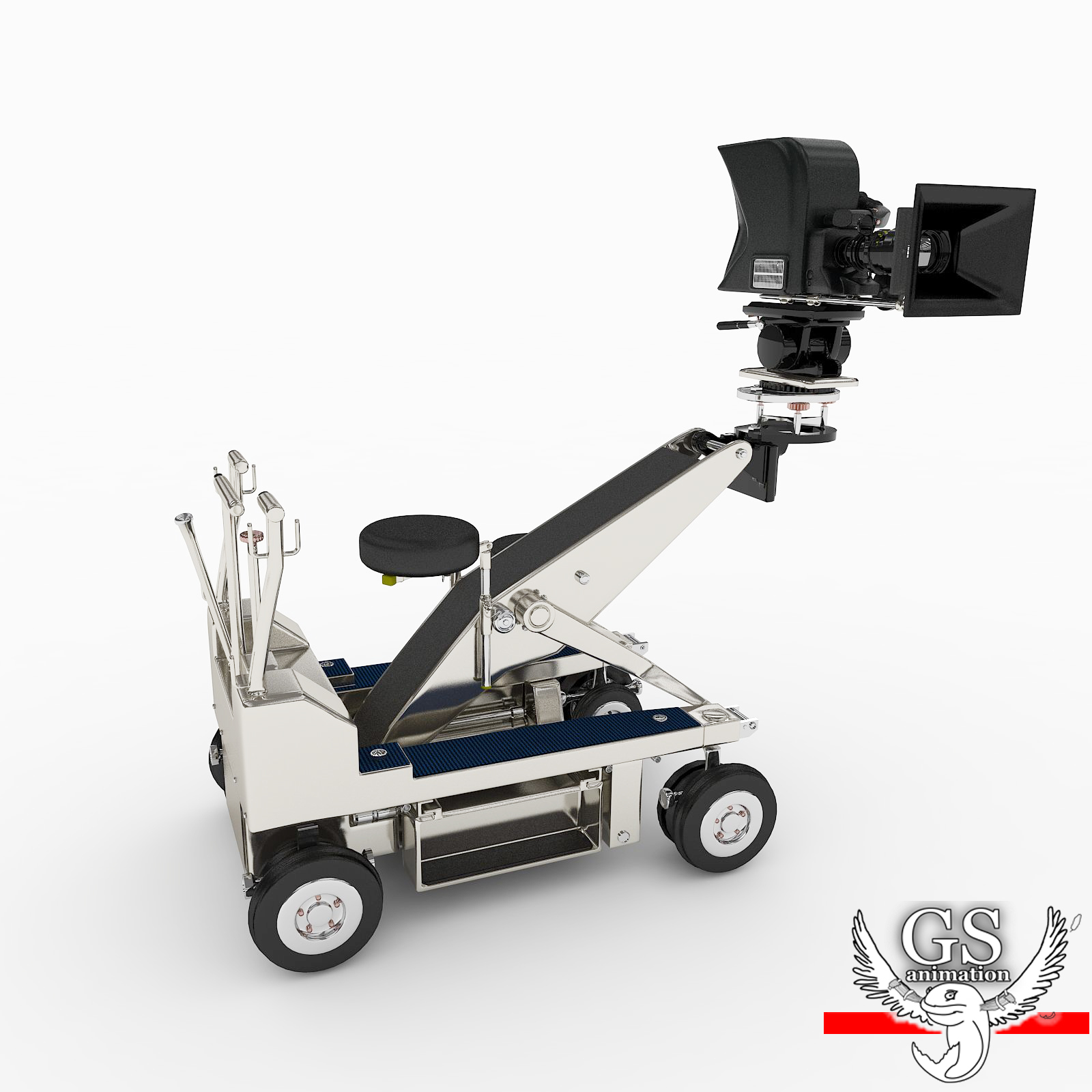 3d model camera dolly