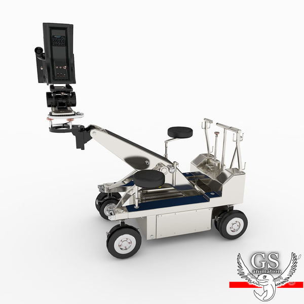 3d model camera dolly