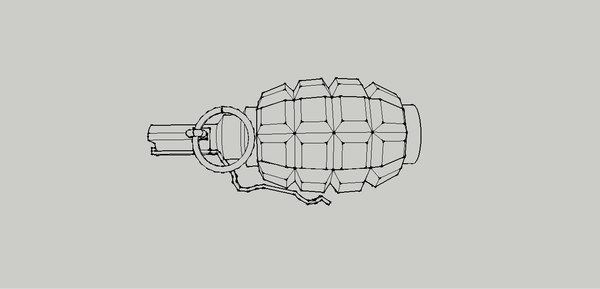 M84 граната чертеж