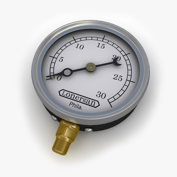 Pressure Gauge 3D Models for Download | TurboSquid