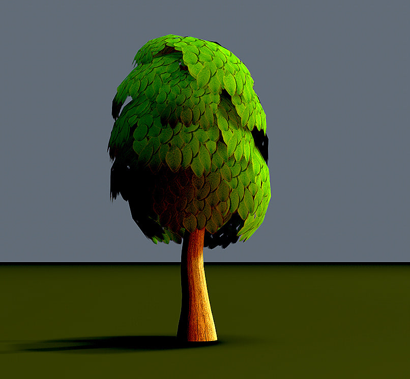 games trees c4d