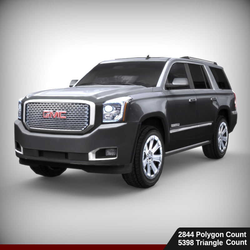3d model gmc yukon denali