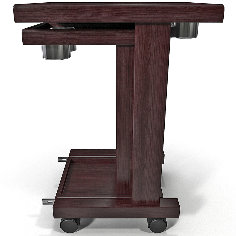 3d poker drink cart