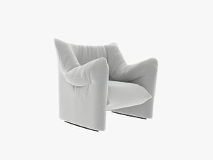 chair cassina armchair 3d max