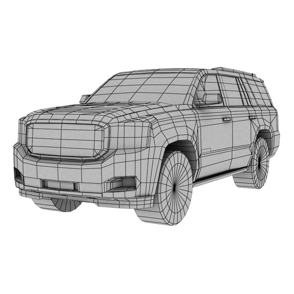 3d model gmc yukon denali