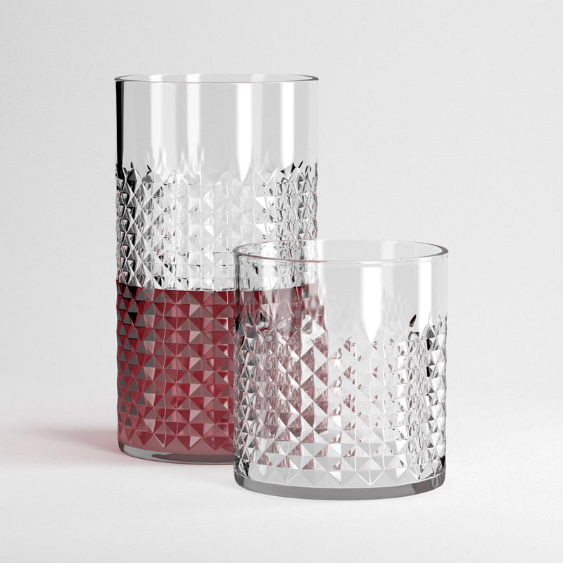 3d-faceted-glass