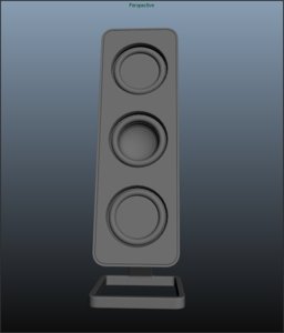 free speakers 3d model