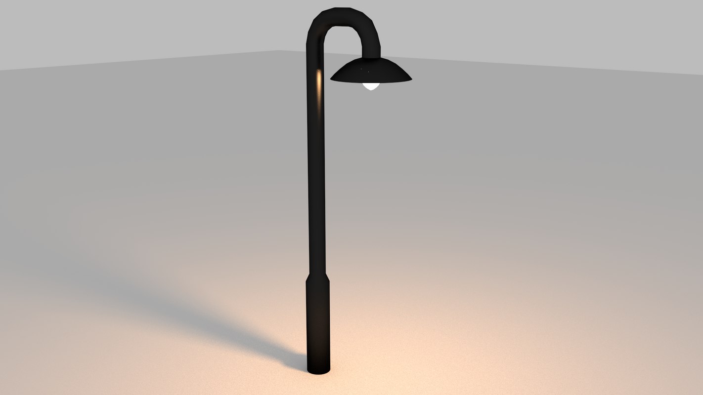 Blender Street Lamp Light