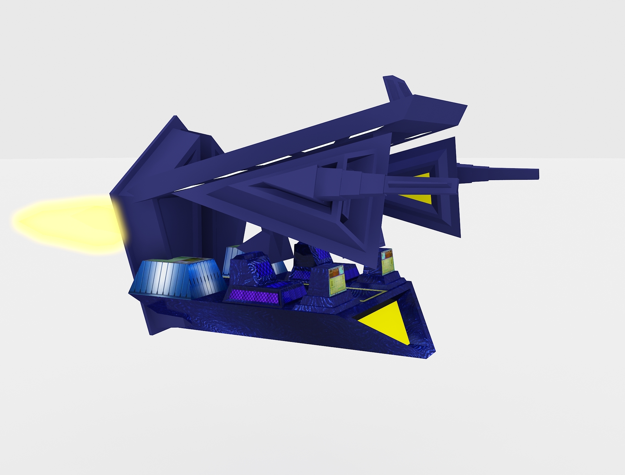 太空船23d模型