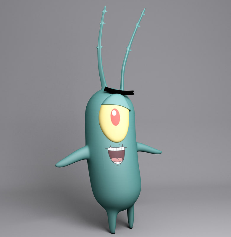 3d model plankton