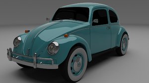 3d beetle model