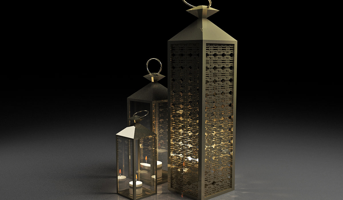 lantern 3d model