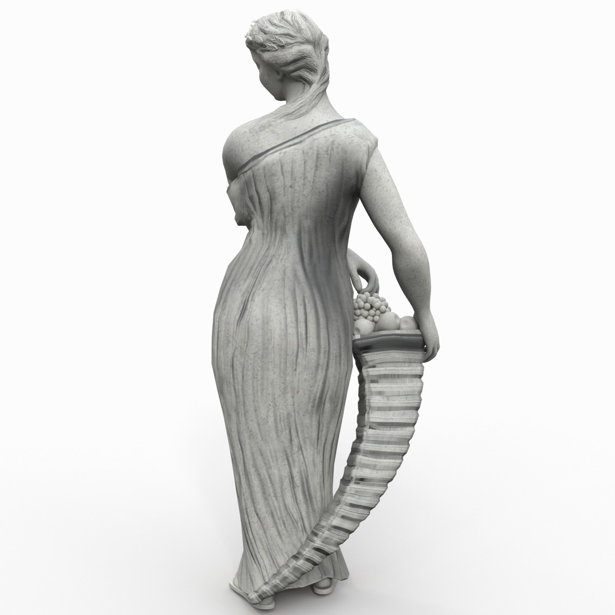 abundance statue 3d