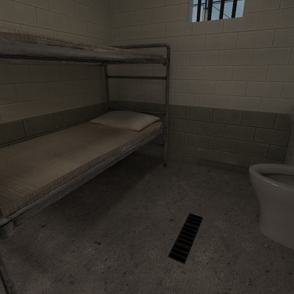 3d model prison complex