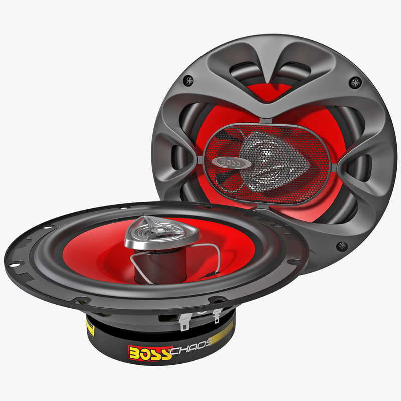 3d model car speaker boss ch6520