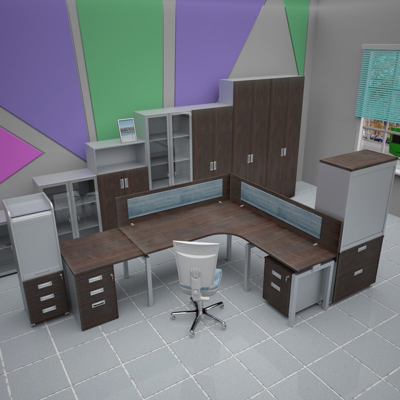 3d office furniture