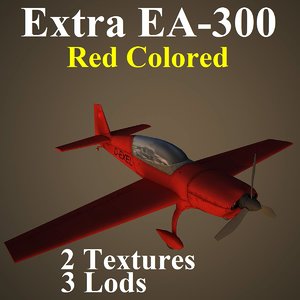 3d model extra red