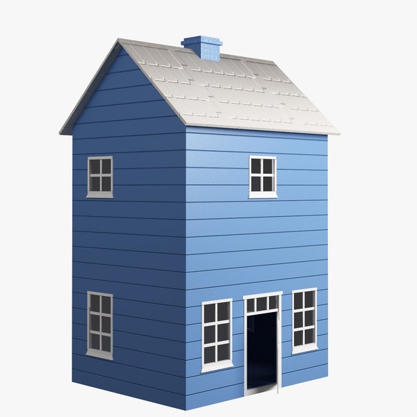 small house toy 3d model