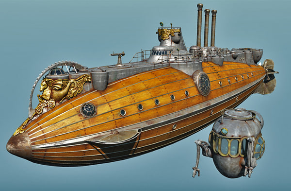 steampunk nautilus