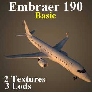 3d model embraer basic