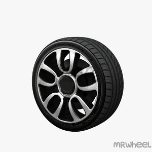 wheel mrwheel 3d model