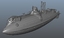 steampunk steam submarine 3d model