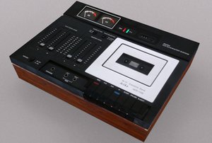 3d aciko acd-1100 cassette deck model