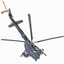 soviet transport helicopter mil 3d model