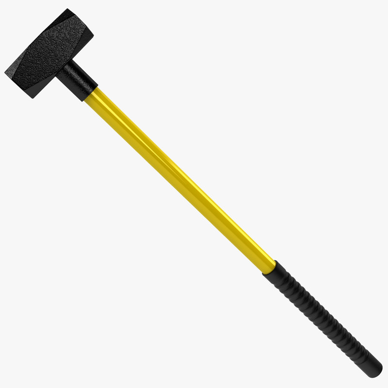 sledgehammer sledge hammer 3d model