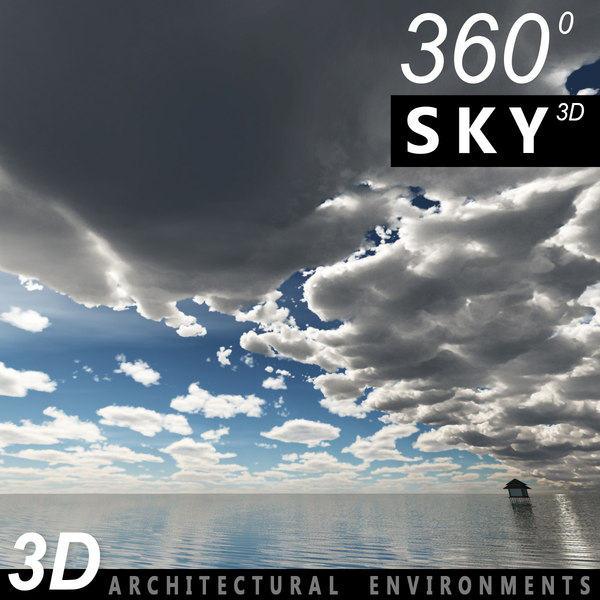 3d sky clouds