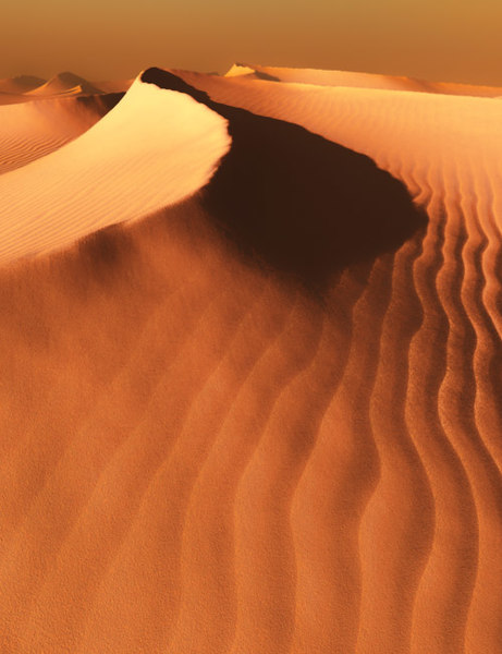 3d sand dunes vue