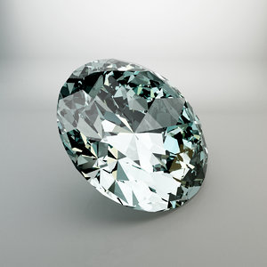 3d model diamond