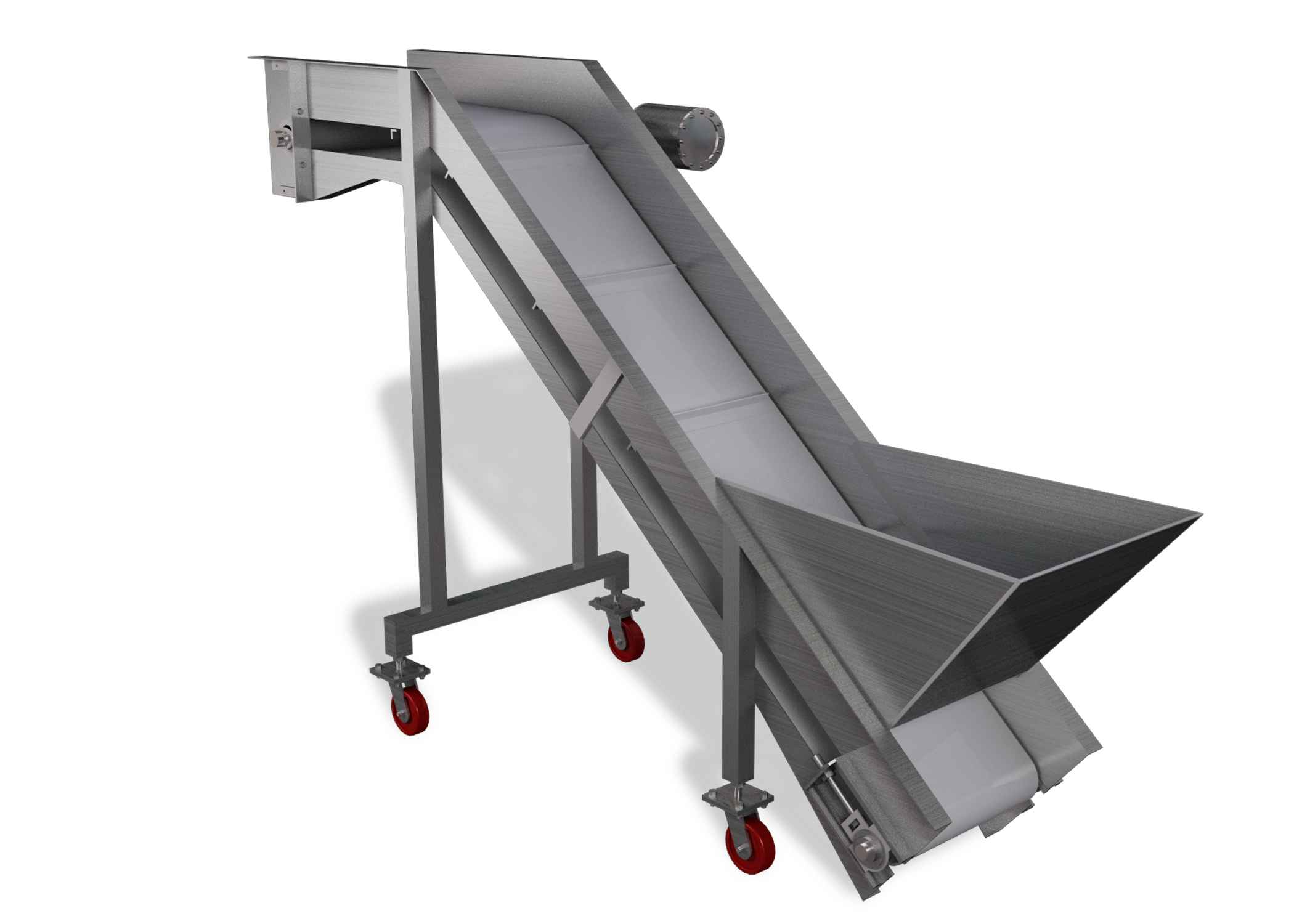 cinema4d incline hopper conveyor