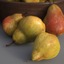 3d bowls pears chestnuts