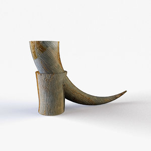 3d viking horn