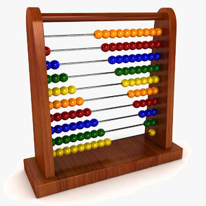 3d model abacus abac