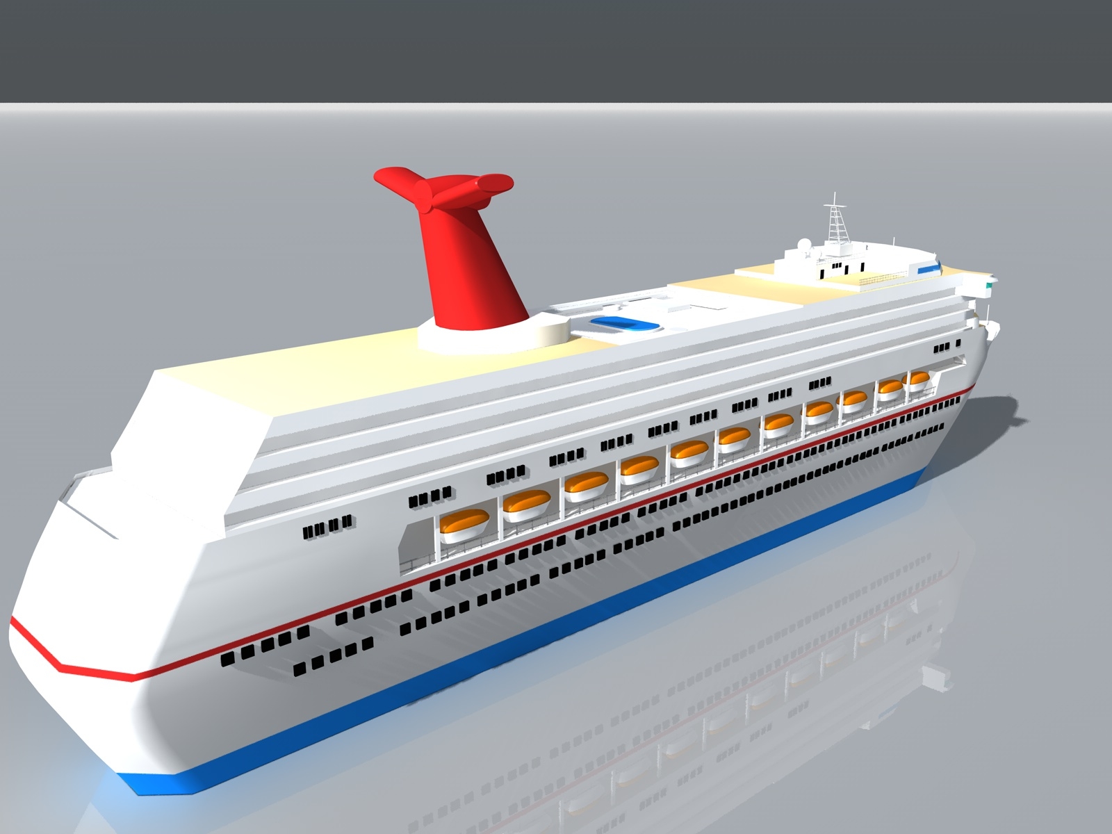 3d Model Cruise Ship