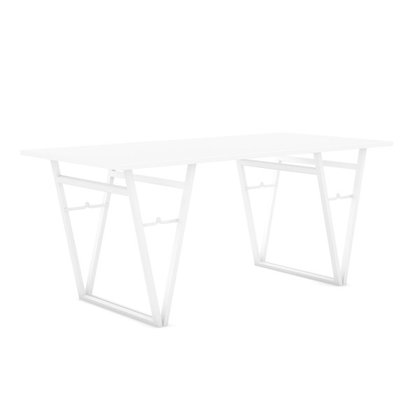 white modern table max